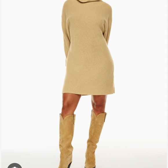 Aritzia Wilfred Montpellier sweater dress - Picture 4 of 7